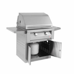 Summerset Resort 30-Inch 2-Burner Freestanding Pedestal Grill - SBG30-PED + SBG30 - Green Vista Living