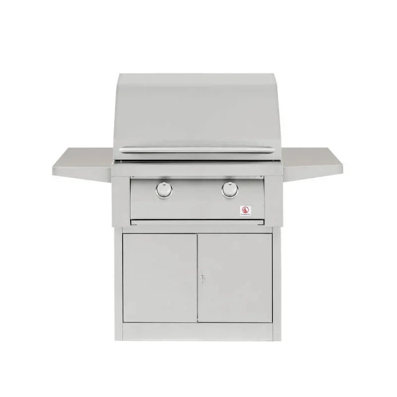 Summerset Resort 30-Inch 2-Burner Freestanding Pedestal Grill - SBG30-PED + SBG30 - Green Vista Living