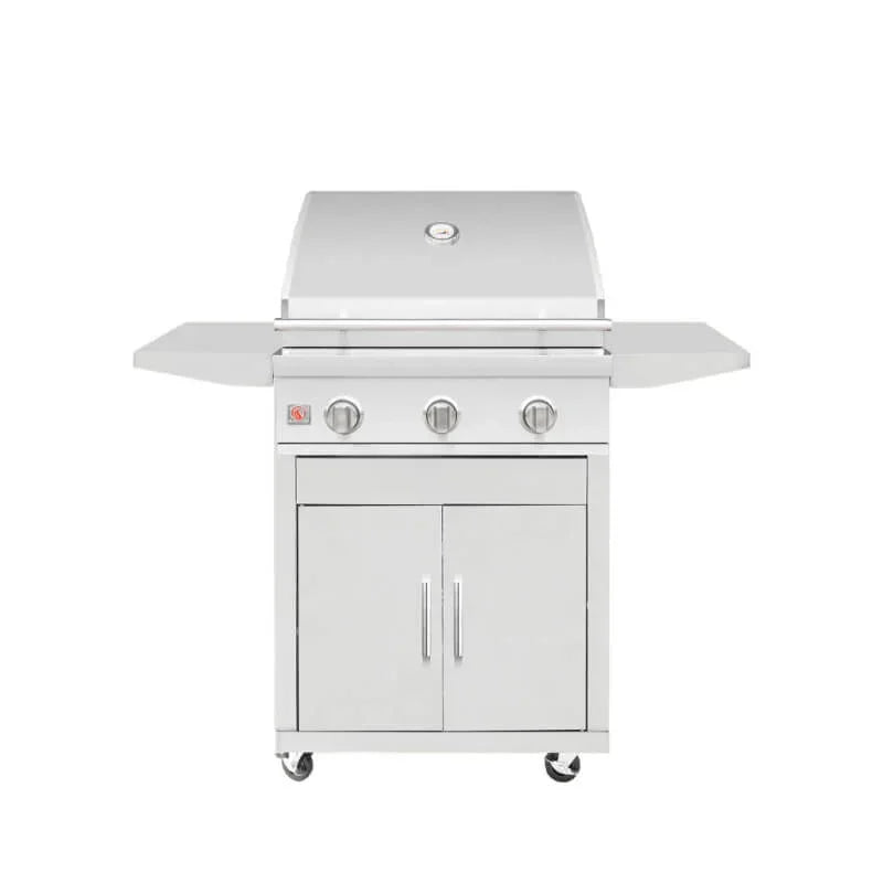 Summerset Sizzler 25-Inch 3-Burner Freestanding Gas Grill - Green Vista Living