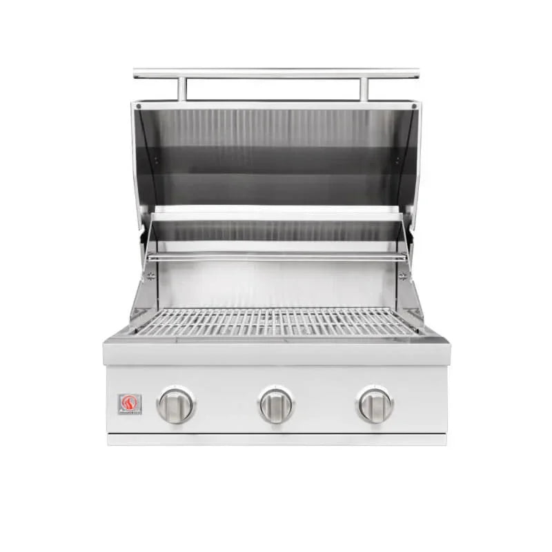 Summerset Sizzler 25-Inch 3-Burner Built-In Gas Grill - Green Vista Living