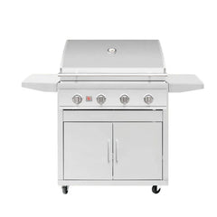 Summerset Sizzler 32 Inch 4 Burner Freestanding Gas Grill - Green Vista Living