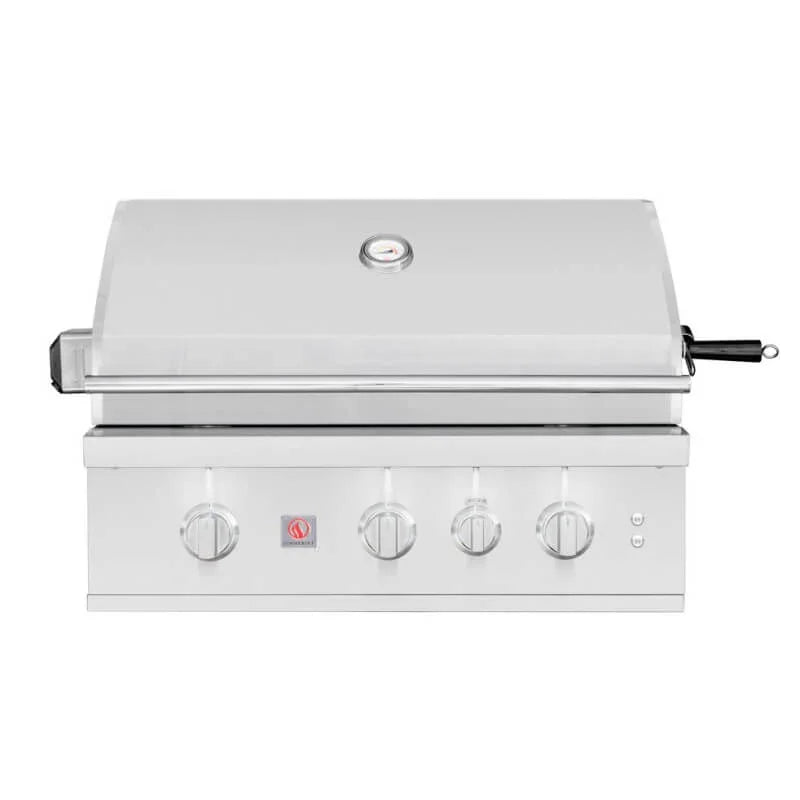 Summerset TRL Pro 32 Inch 3 Burner Built-In Gas Grill With Rotisserie - Green Vista Living
