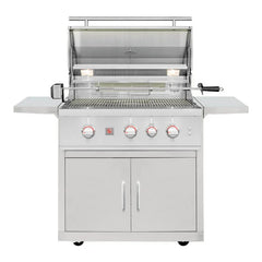 Summerset TRL Pro 32-Inch 3-Burner Freestanding Gas Grill w/ Standard Cart - Green Vista Living