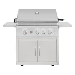 Summerset TRL Pro 32-Inch 3-Burner Freestanding Gas Grill w/ Standard Cart - Green Vista Living