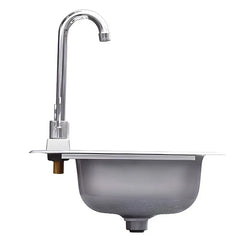 Summerset 15-Inch x 15-Inch Drop-in Sink - SNK-15D - Green Vista Living