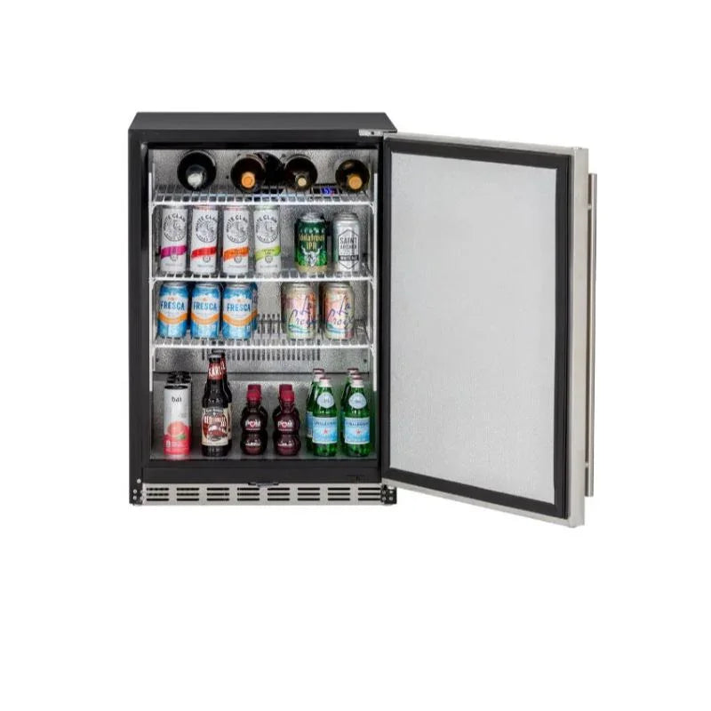 Summerset 24 Inch 5.1c Outdoor Rated Refrigerator - RFR-24 - Green Vista Living