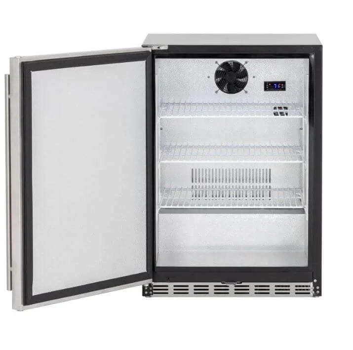 Summerset 24 Inch 5.1c Outdoor Rated Refrigerator - RFR-24 - Green Vista Living