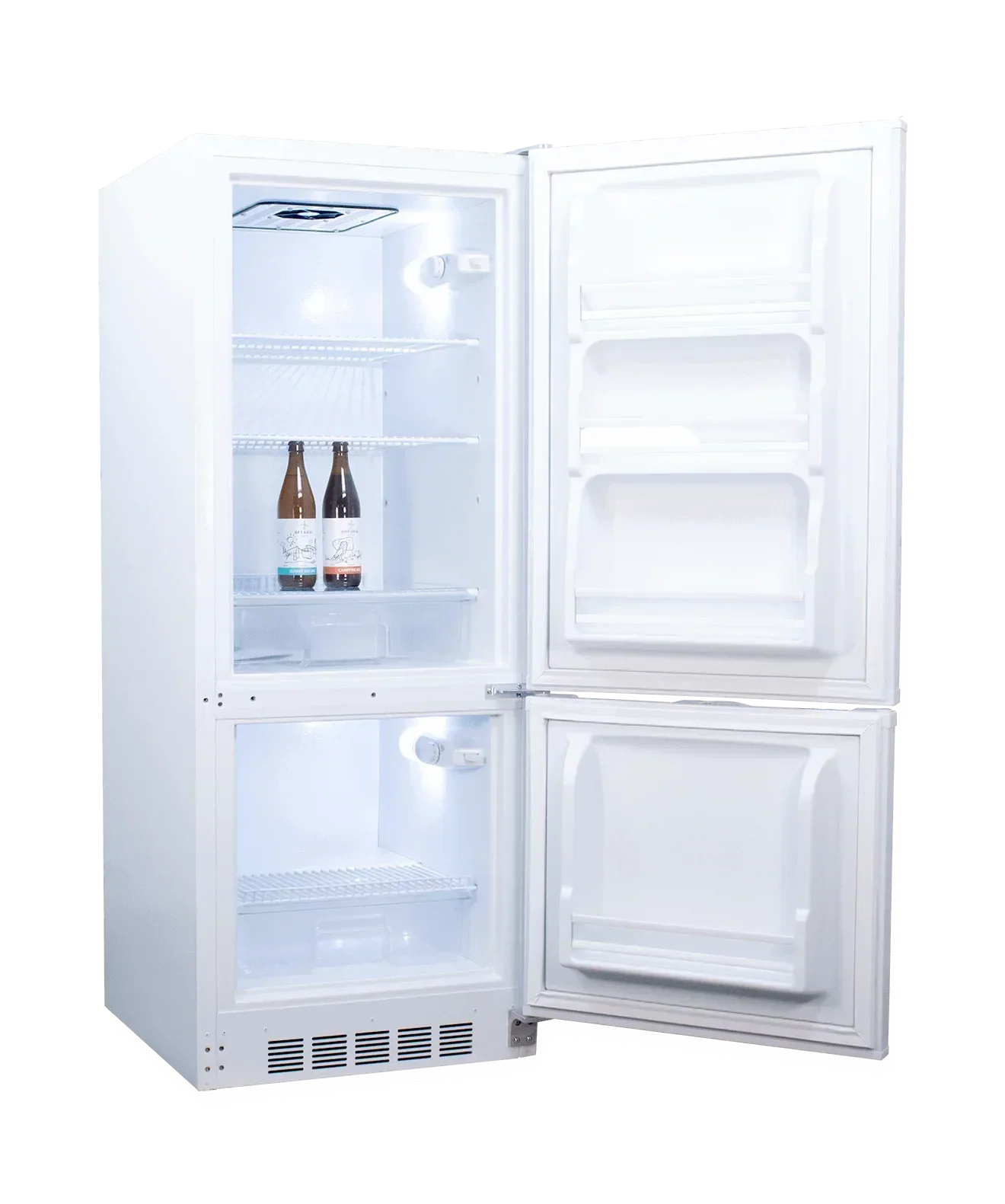 SunStar 10CU Solar DC/AC Refrigerator - White ST-10RF - Green Vista Living