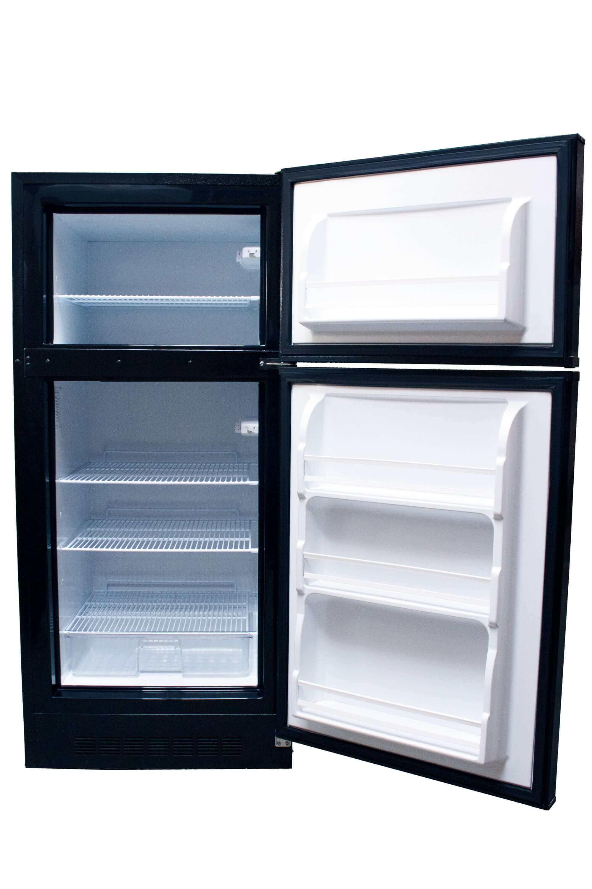 SunStar 16CU Solar/DC Refrigerator - Black ST-16RF - Green Vista Living