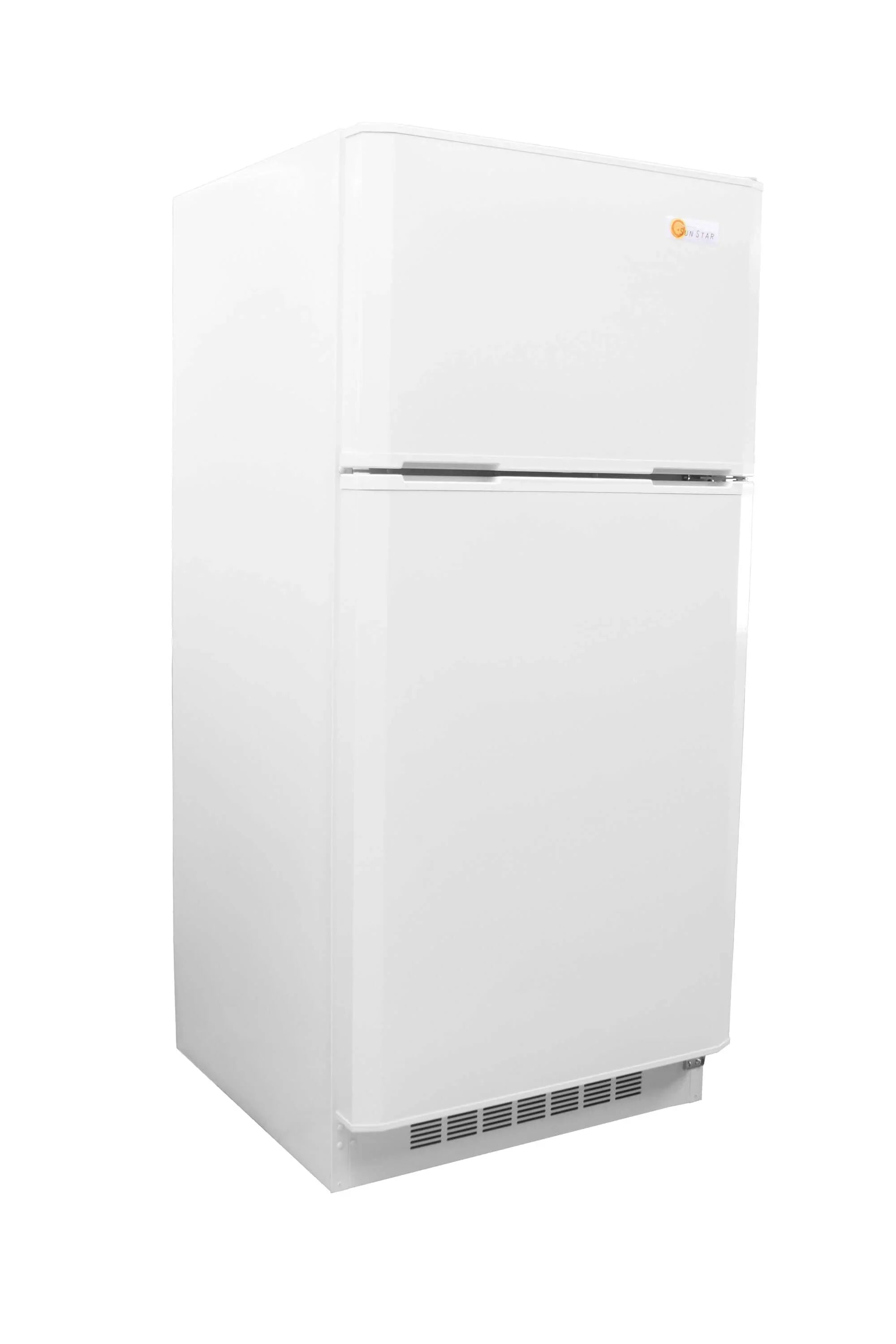 SunStar 16CU Solar/DC Refrigerator - White ST-16RF - Green Vista Living