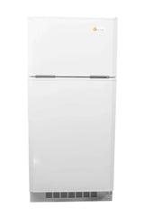 SunStar 16CU Solar/DC Refrigerator - White ST-16RF - Green Vista Living