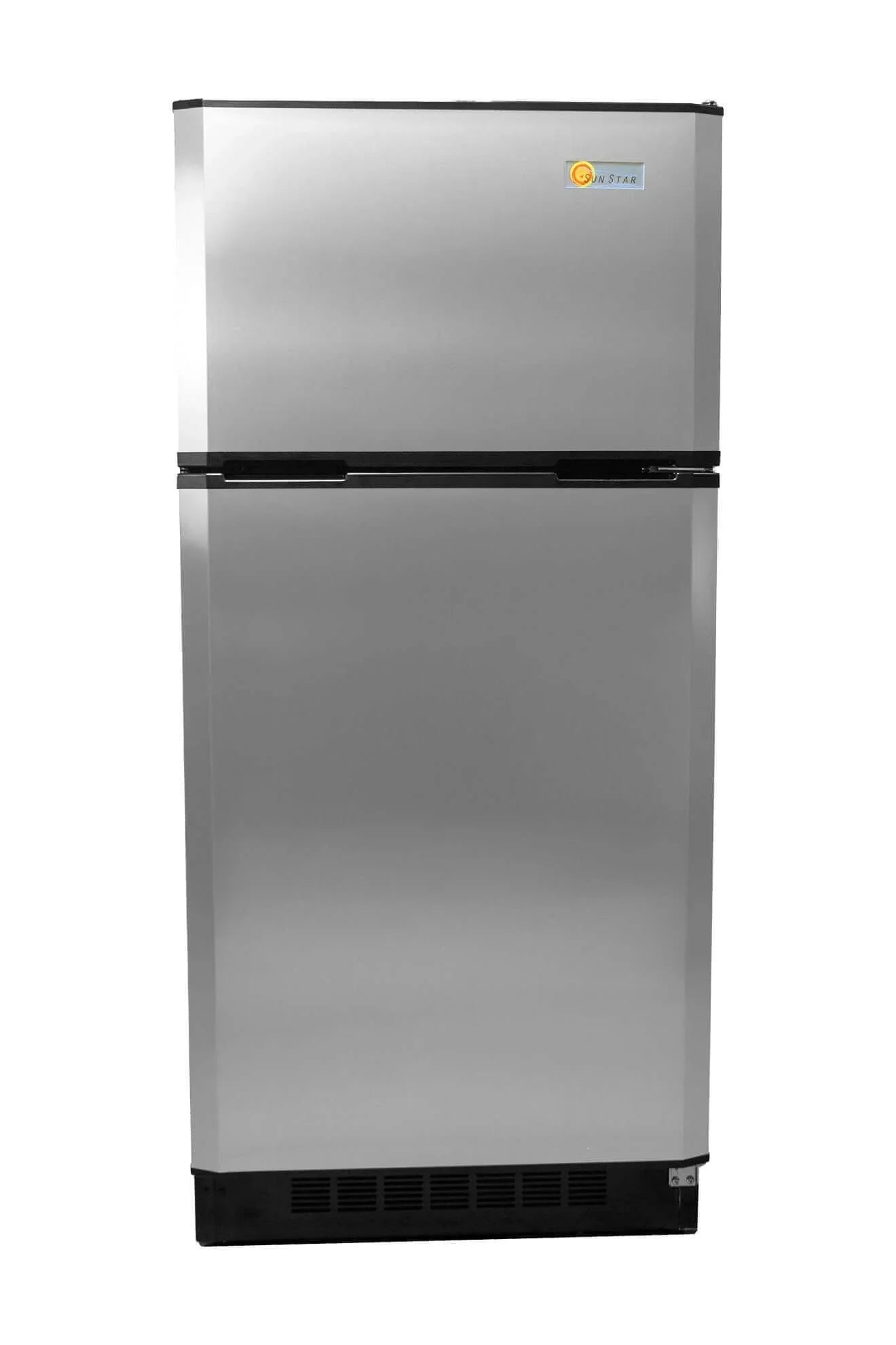 SunStar 16CU Solar/DC Refrigerator - Stainless Steel ST-16RF - Green Vista Living