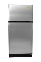 SunStar 16CU Solar/DC Refrigerator - Stainless Steel ST-16RF - Green Vista Living