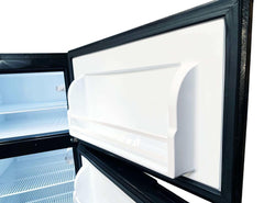 SunStar 16CU Solar/DC Refrigerator - Black ST-16RF - Green Vista Living