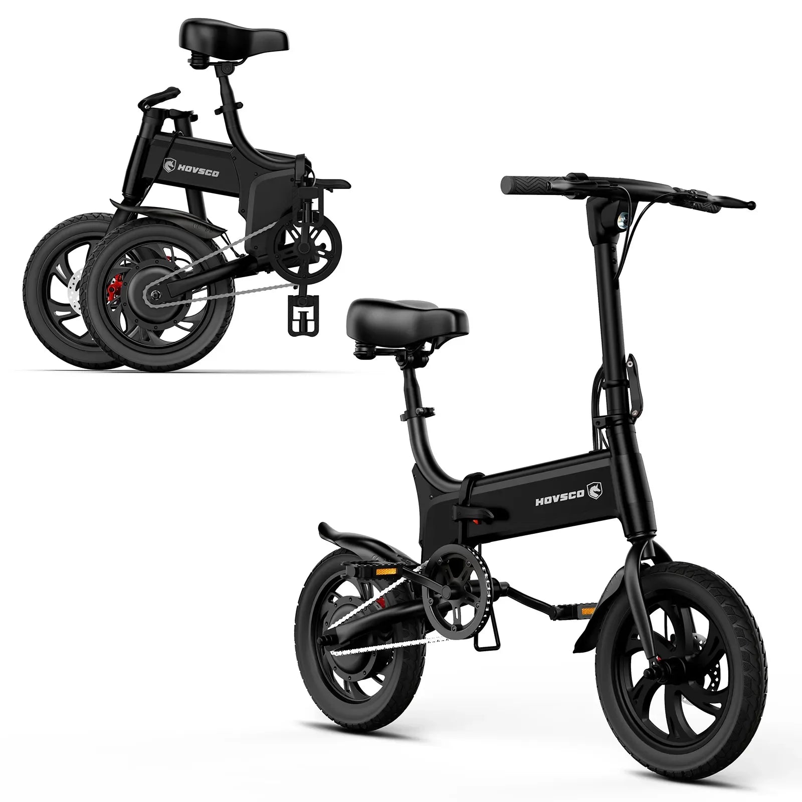 HOVSCO Sync Max 14" Folding Electric Bike - Green Vista Living