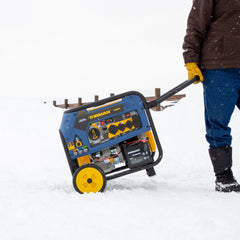 FIRMAN Power Equipment Tri Fuel 7500W Portable Generator Electric Start 120/240V
