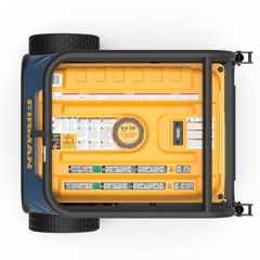 FIRMAN Power Equipment Tri Fuel Portable Generator 8000W Electric Start 120/240V