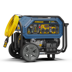 FIRMAN Power Equipment Tri Fuel Portable Generator 10000/8000W Electric Start With CO Alert
