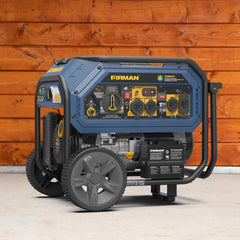 FIRMAN Power Equipment Tri Fuel Portable Generator 10000/8000W Electric Start With CO Alert