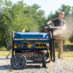 FIRMAN Power Equipment Tri Fuel Portable Generator 11400W Electric Start 120V/240V with CO Alert