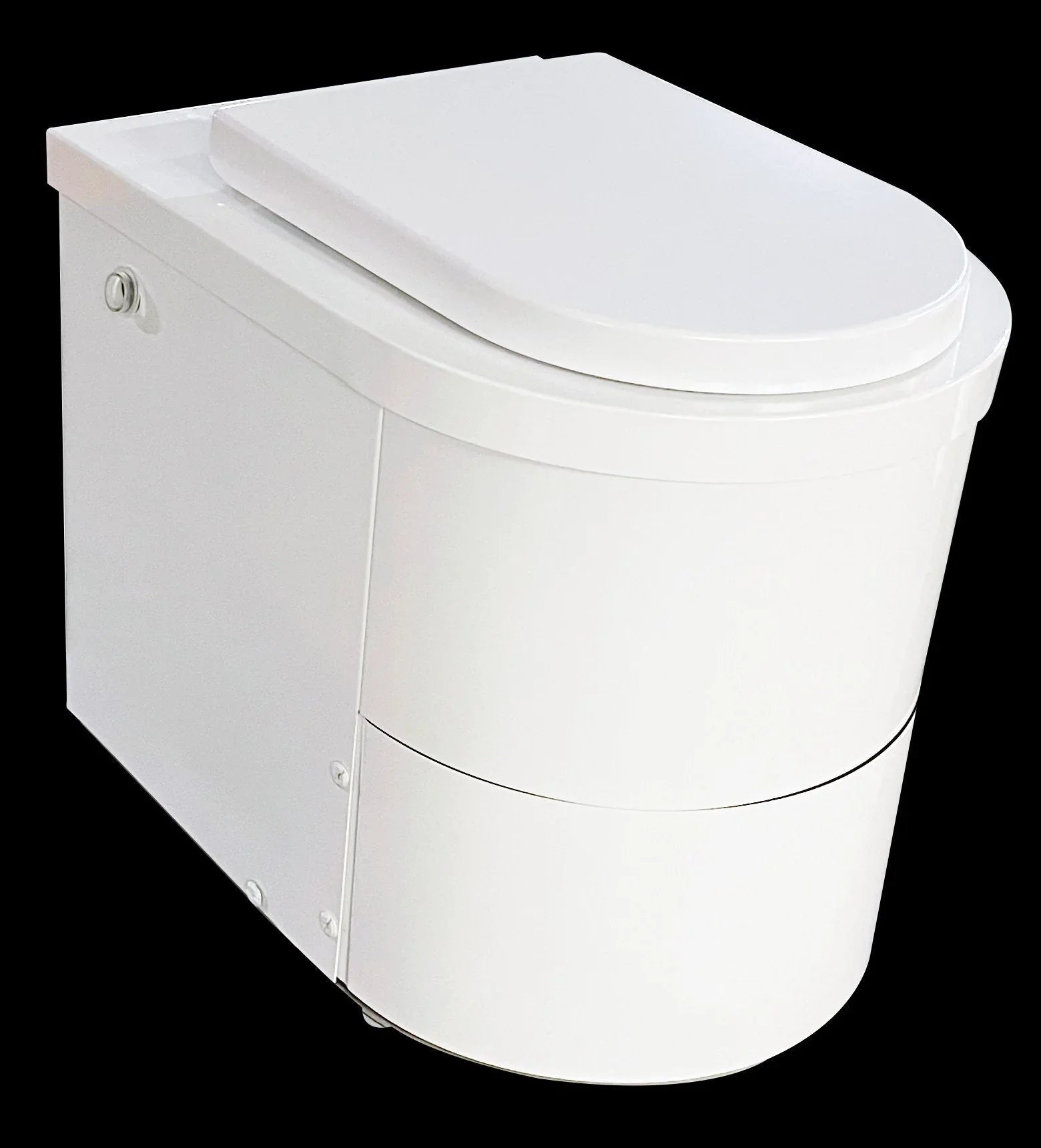 TinyJohn XL Gas or Electric - Waterless Incinerator Toilet - Green Vista Living