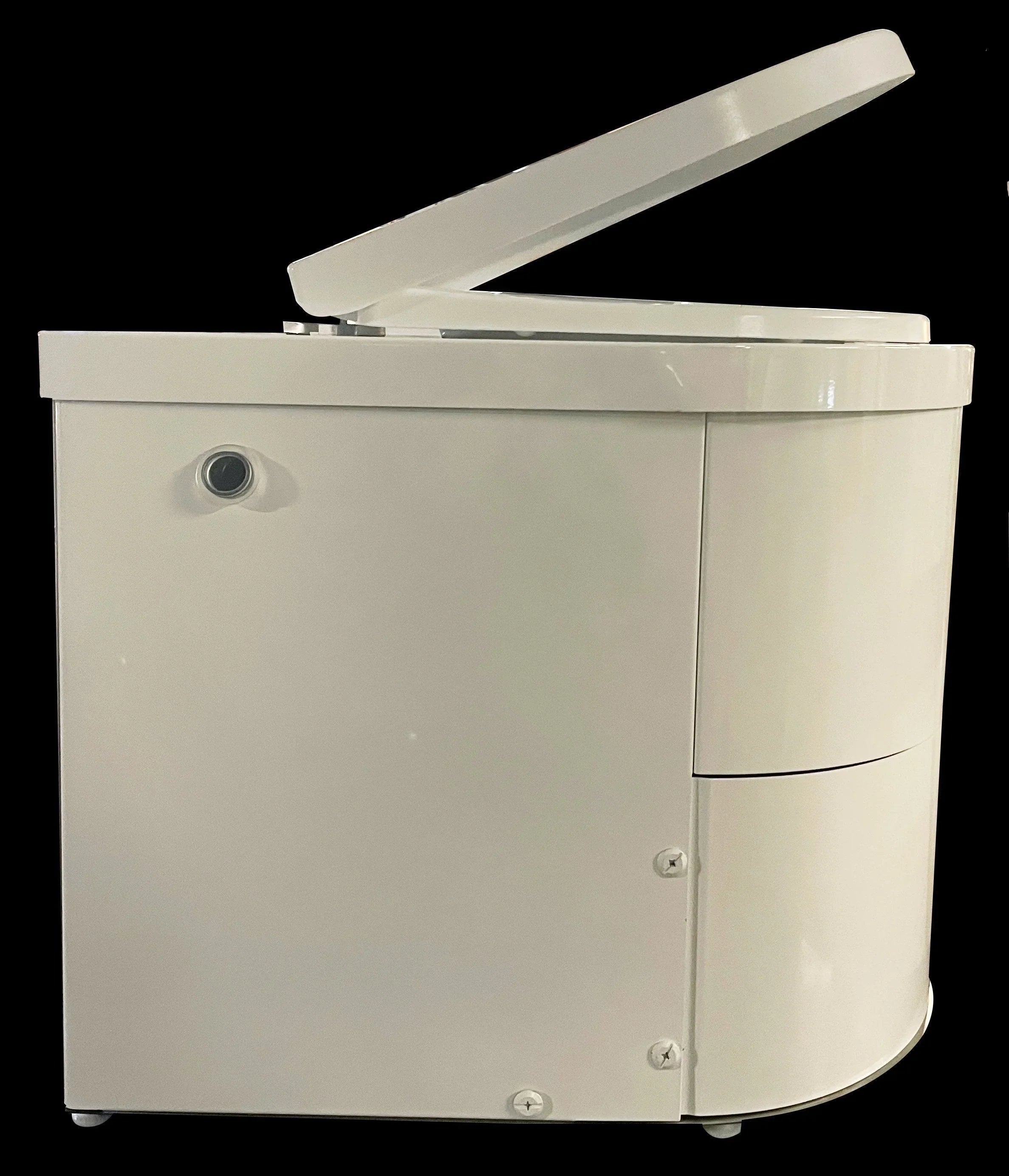 TinyJohn XL Gas or Electric - Waterless Incinerator Toilet - Green Vista Living