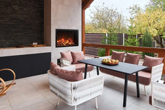 Amantii Traditional Lumina 26-Inch Built-In Indoor/Outdoor Smart Electric Firebox Insert - Green Vista Living
