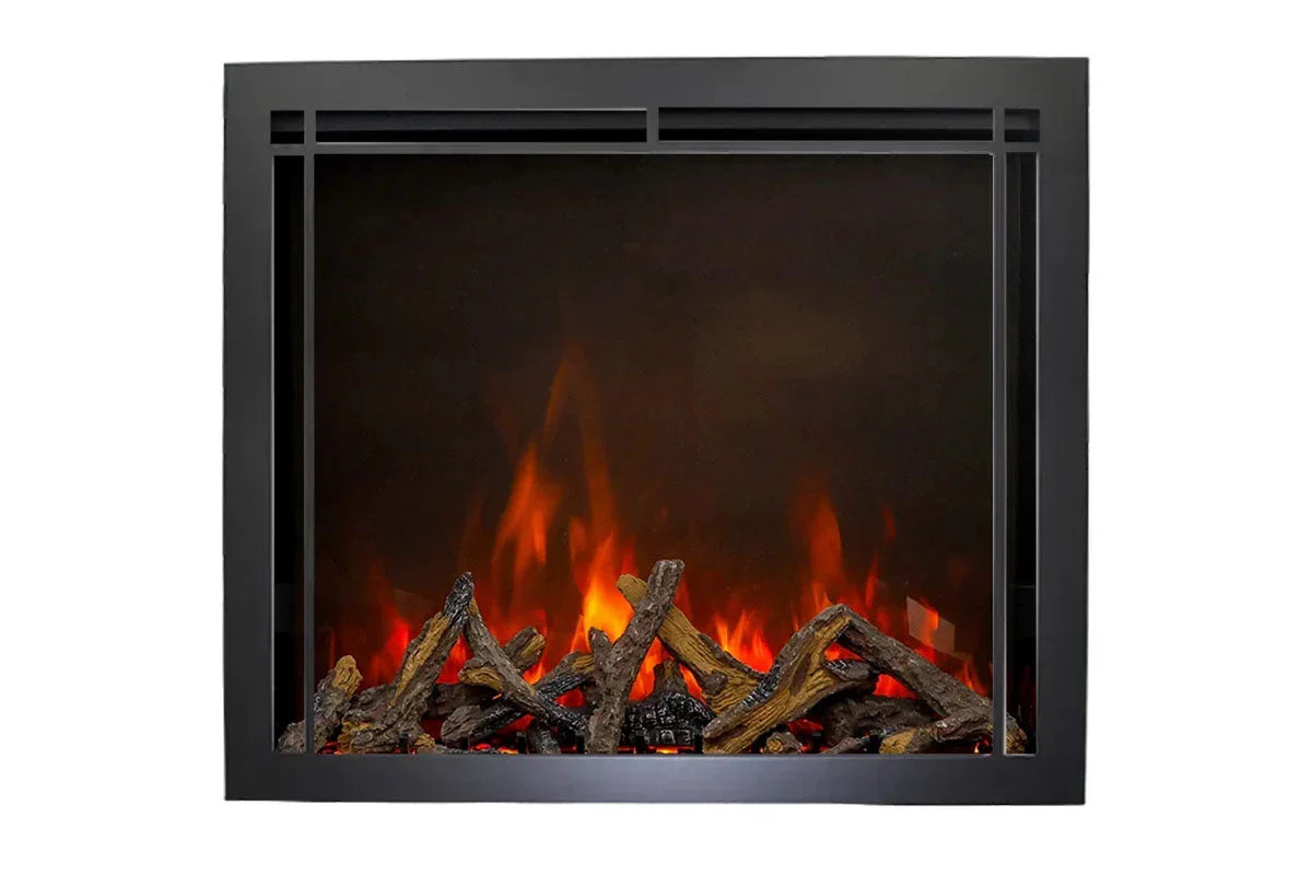 Amantii Traditional Lumina 48-Inch Built-In Indoor/Outdoor Smart Electric Firebox Insert - Green Vista Living