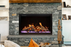 Amantii Traditional Lumina 30-Inch Built-In Indoor/Outdoor Smart Electric Firebox Insert - Green Vista Living