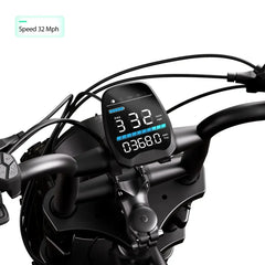 TST R002 20'' 1500W Full Suspension Moped-style Electric Bike - Green Vista Living