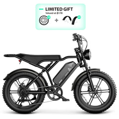 TST R002 20'' 1500W Full Suspension Moped-style Electric Bike - Green Vista Living