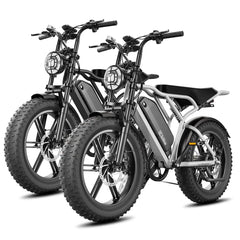 TST® Combo Sale R002 20" Full Suspension Moped-Style Ebike