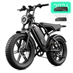 TST R002 20'' 1500W Full Suspension Moped-style Electric Bike - Green Vista Living