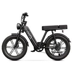 TST® R7 Moped Style 1500W Full Suspension Electric Cargo Bike | 2026 New Model