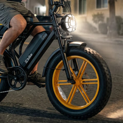 TST R9 1500W Full-Suspension Moped Style Electric Bike (2026 Model)
