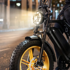 TST R9 1500W Full-Suspension Moped Style Electric Bike (2026 Model)