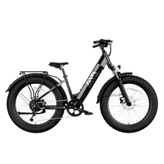 TST® Dreamer 26" Step-Thru Fat Tire Electric Bike