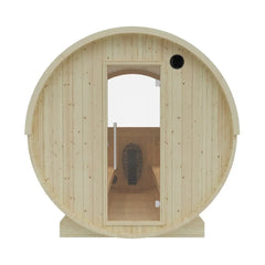 Tampere Finnish Barrel Sauna with WiFi Heater - Finnish Sauna Builders - Green Vista Living