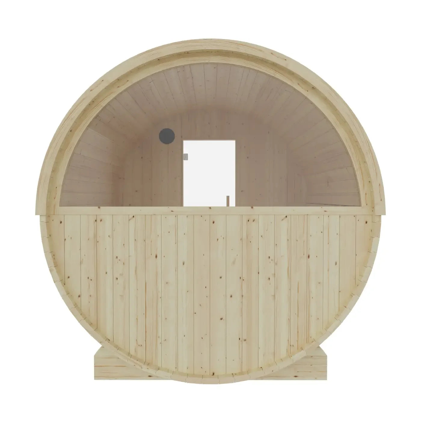 Tampere Finnish Barrel Sauna with WiFi Heater - Finnish Sauna Builders - Green Vista Living