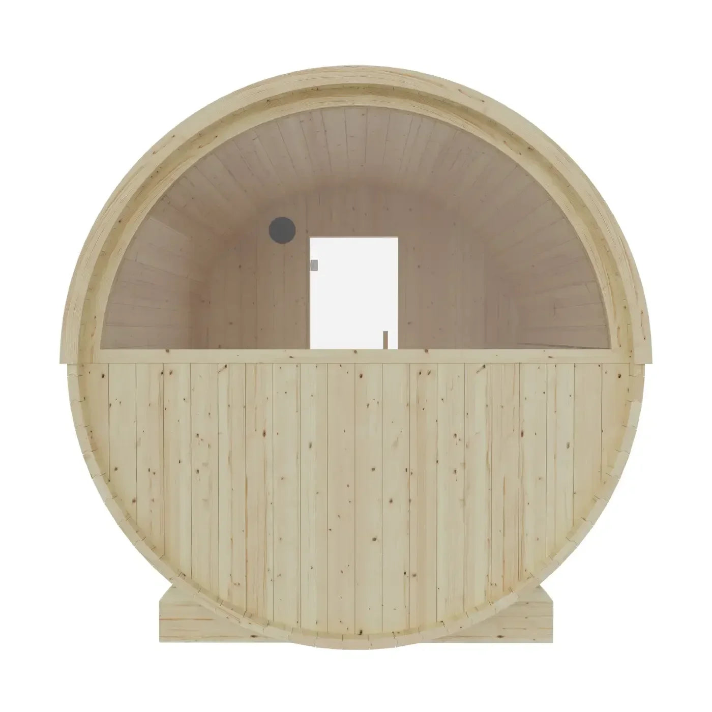 Tampere Finnish Barrel Sauna with WiFi Heater - Finnish Sauna Builders - Green Vista Living