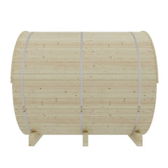 Tampere Finnish Barrel Sauna with WiFi Heater - Finnish Sauna Builders - Green Vista Living