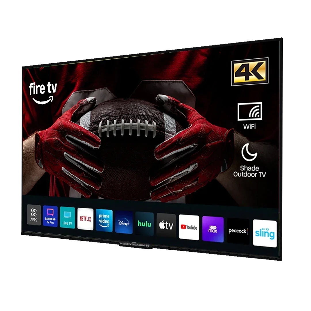 The Outdoor TV by MirageVision - 55" 4K w/ Fire TV - Green Vista Living