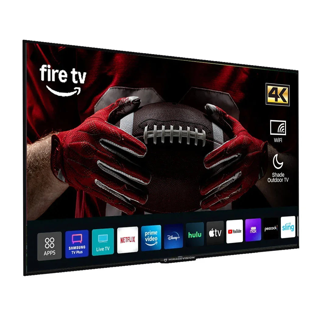 The Outdoor TV by MirageVision - 55" 4K w/ Fire TV - Green Vista Living