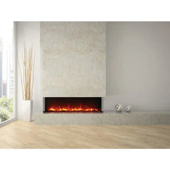 Amantii 60 Inch Tru-View XL Deep Built-In Indoor Outdoor 3 Three Sided Electric Fireplace - Green Vista Living