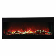Amantii 72 Inch Tru-View XL Deep Built-In Indoor Outdoor 3 Three Sided Electric Fireplace - Green Vista Living