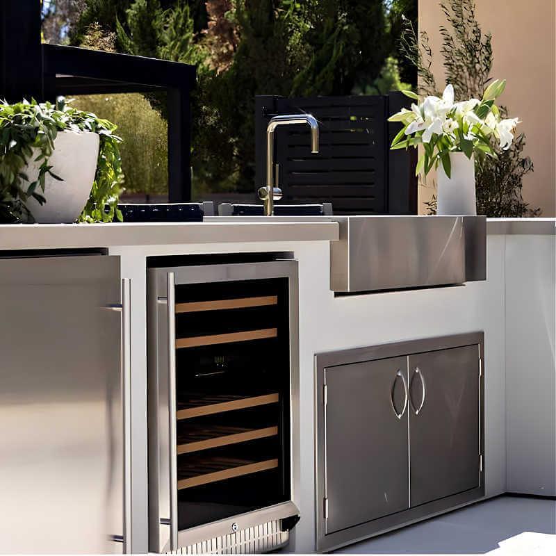 Summerset 32 Inch Outdoor Rated Farmhouse Sink - SSNK-32FH - Green Vista Living