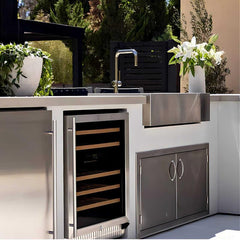 Summerset 32 Inch Outdoor Rated Farmhouse Sink - SSNK-32FH - Green Vista Living
