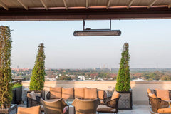 Bromic Heaters Tungsten Smart-Heat 6000 Watt Radiant Infrared Outdoor Electric Heater | Black | 240V