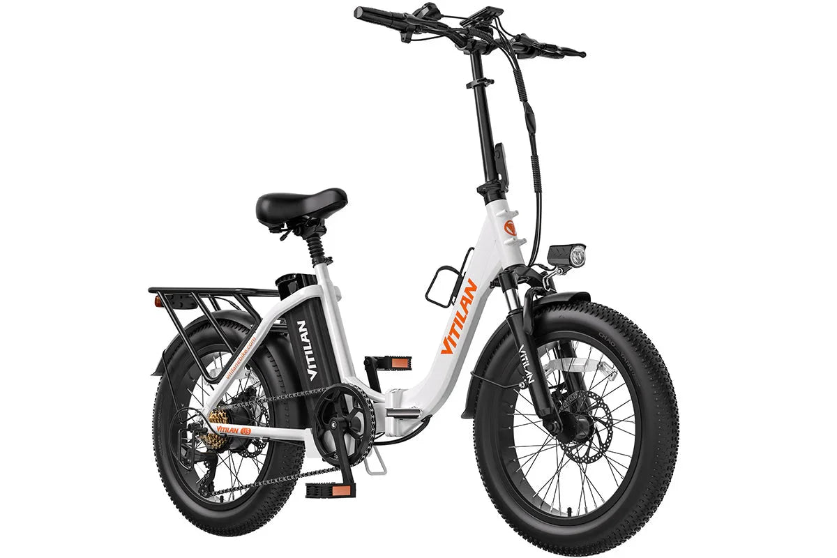 Vitilan U3 Full Suspension Foldable Fat Tire Electric Bike - Green Vista Living