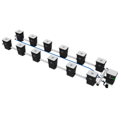 Current Culture H2O RDWC Hydroponic Grow System 2 Row 40" Plant Spacing | UC12XXL13